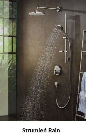 Hansgrohe Radiance Select S 3jet słuchawka prysznicowa PowderRain chrom 26014000