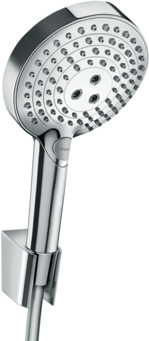 Hansgrohe Radiance Select S 120 3jet punktowy zestaw prysznicowy z wężem 160cm PowderRain chrom 27668000