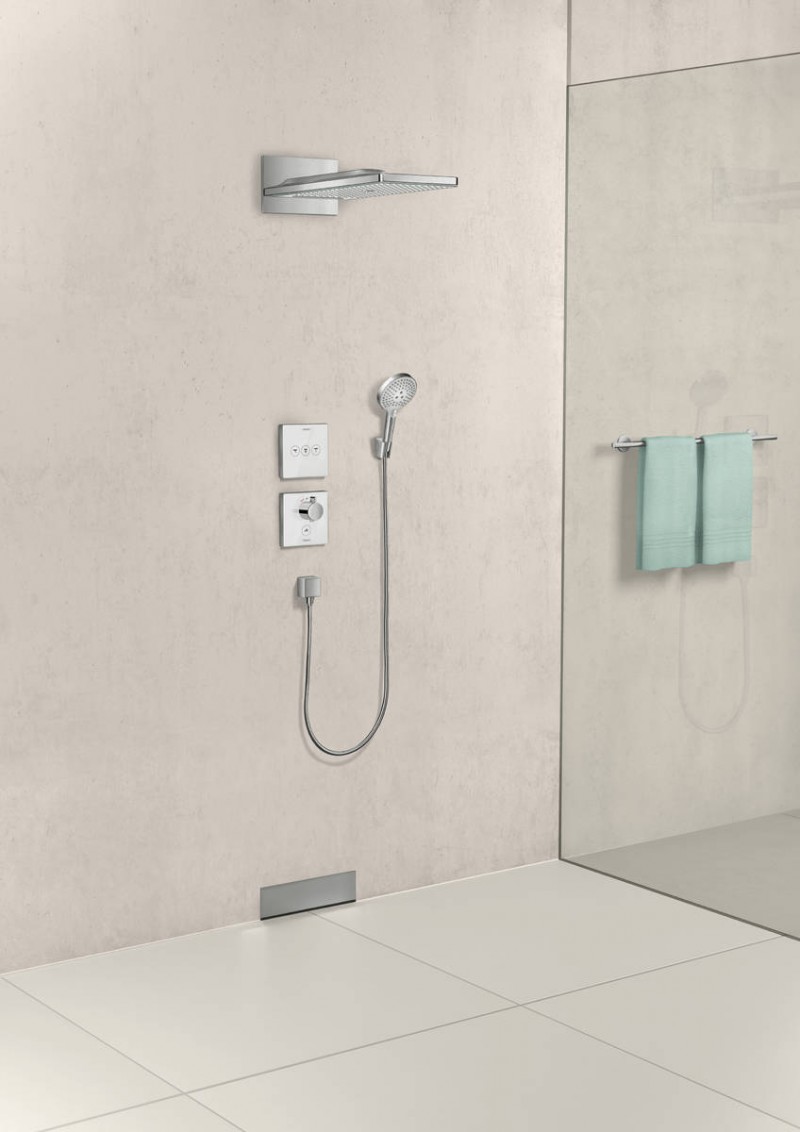 Hansgrohe FixFit Square przyłącze kątowe węża z zaworem zwrotnym brąz szczotkowany 26455140