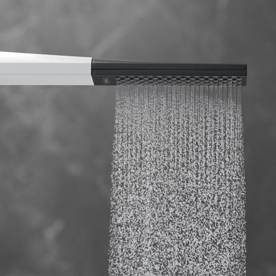 Hansgrohe FinishPlus Rainfinity 100 1jet główka słuchawka prysznicowa PowderRain biały mat 26866700