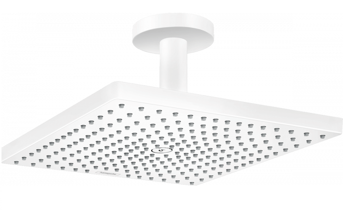 Hansgrohe FinishPlus Raindance E 300 1jet deszczownica z przyłączem sufitowym 30x30 cm biały matowy 26250700