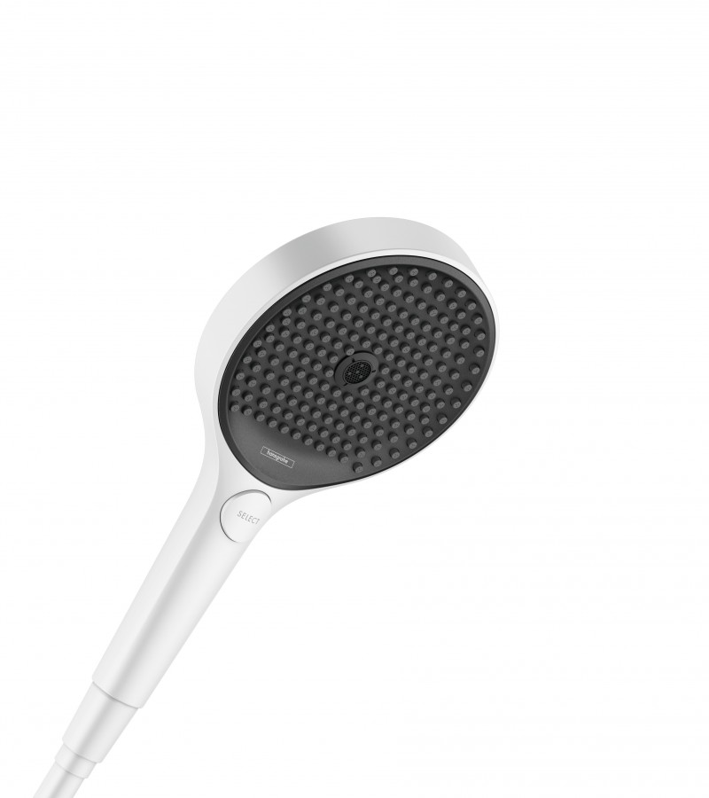 Hansgrohe FinishPlus Rainfinity 130 3jet główka słuchawka prysznicowa PowderRain biały mat 26864700