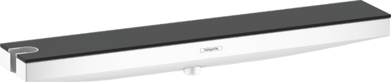 Hansgrohe Rainfinity FixFit Porter z półką, przyłącze węża z uchwytem prysznicowym z lewej strony biały matowy 26843700