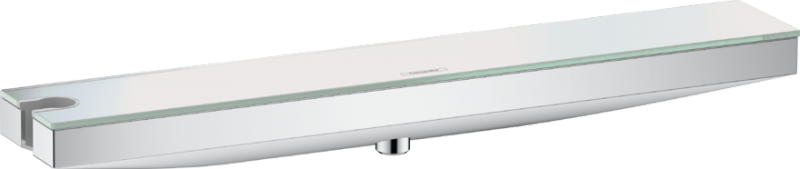 Hansgrohe Rainfinity FixFit Porter z półką, przyłącze węża z uchwytem prysznicowym z lewej strony chrom 26843000