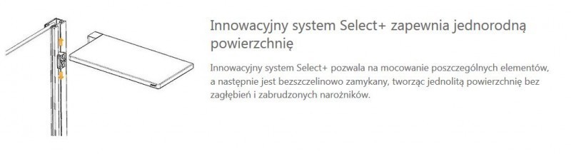 Huppe Select+ Blck Edition ścianka WALK-IN z listwą przyścienną Hüppe Select+ i Tablet 75 cm czarny przeźroczyste 8 mm Anti-Plaque SL0301123322