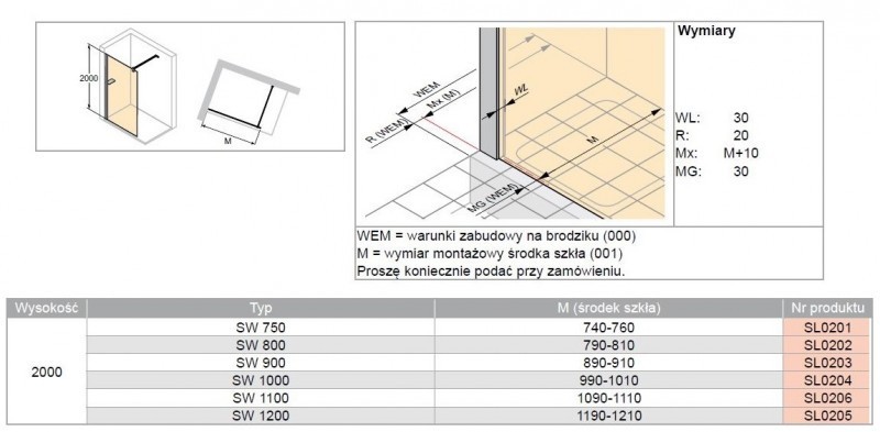 Huppe Select+ ścianka WALK-IN z listwą przyścienną Hüppe Select+ i Tablet 90 cm srebrny matowy przeźroczyste 6 mm Anti-Plaque SL0203087322