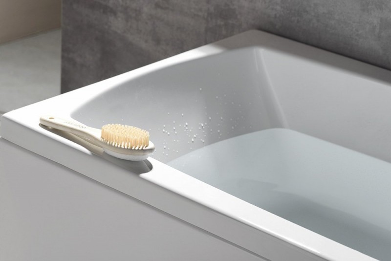 Polysan Lily wanna prostokątna 130x70 cm akryl biały 77511