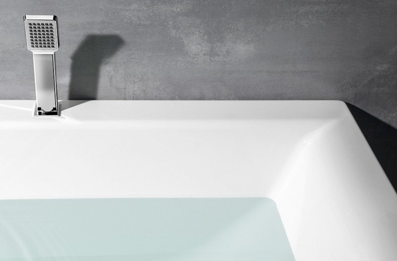 Polysan Cleo wanna prostokątna 180x90 cm akryl biały 13111