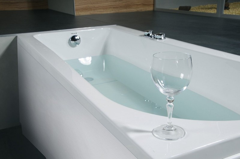 Polysan Lisa wanna prostokątna 150x70 cm akryl biały 85111