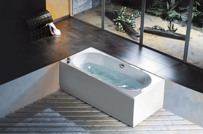 Polysan Viva B wanna prostokątna 185x80 cm akryl biały 71968