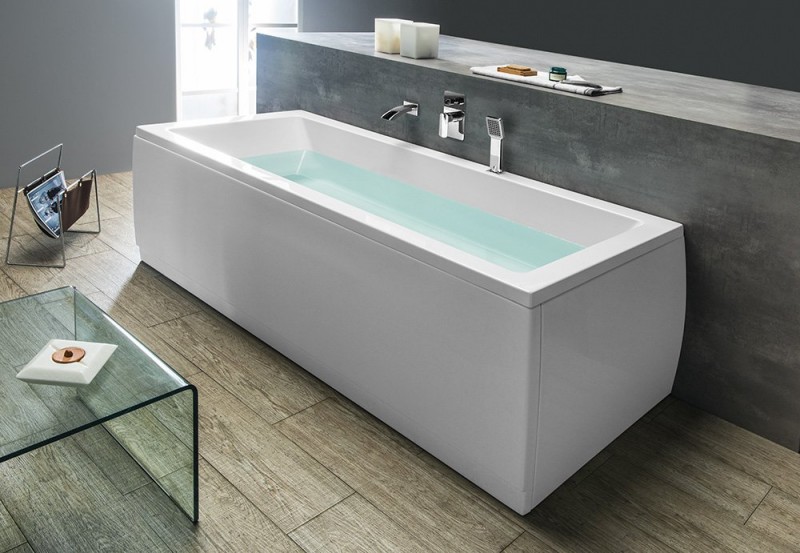 Polysan Marlene wanna prostokątna 180x80 cm akryl biały 72034