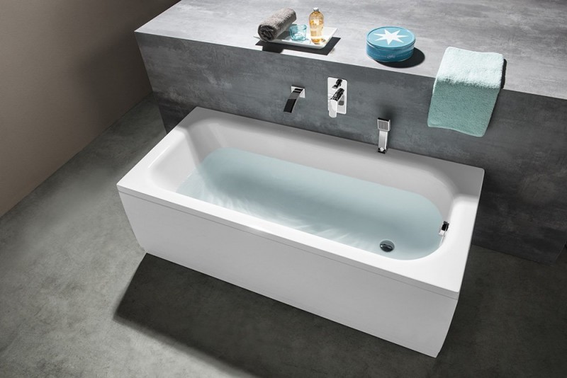 Polysan Laura wanna prostokątna 160x70 cm akryl biały 24611