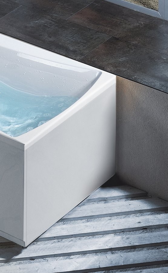 Polysan Alia wanna prostokątna 170x80 cm akryl biały 41119