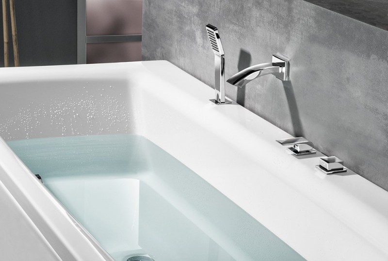 Polysan Kvadra wanna prostokątna 170x80 cm akryl biały 18611