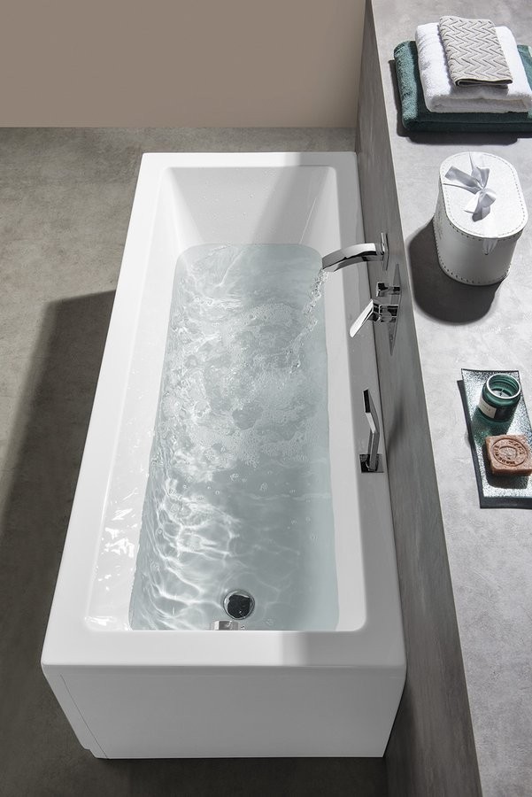 Polysan Noemi wanna prostokątna 170x70 cm akryl biały 71708