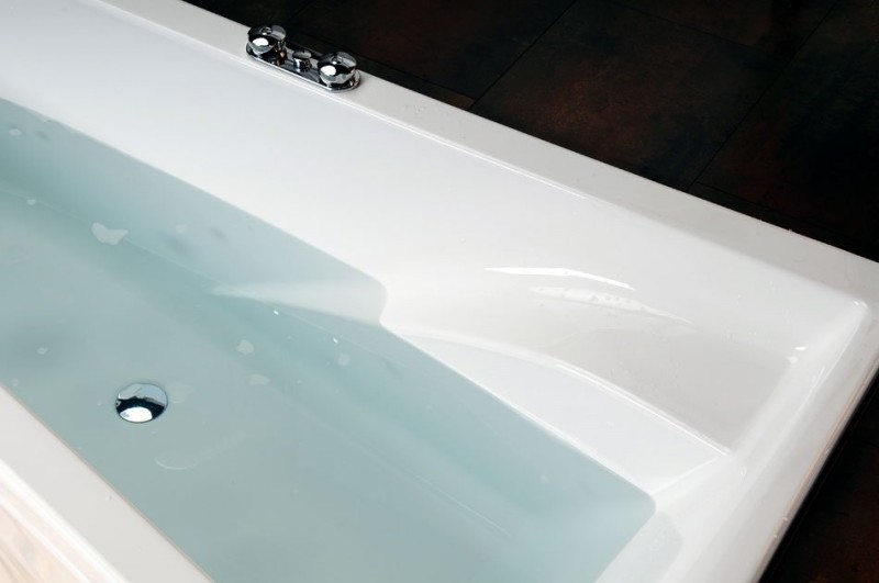 Polysan Chiquita R wanna asymetryczna prawa 170x100 cm akryl biały 92619