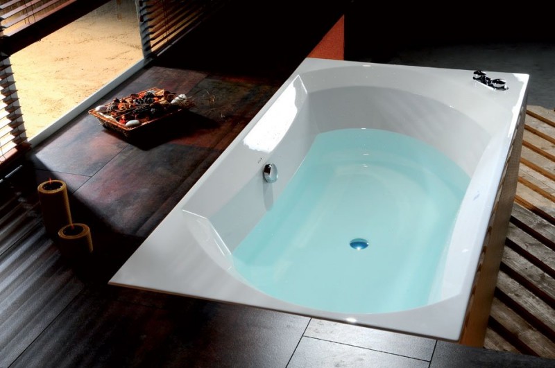 Polysan Salsa wanna prostokątna 190x100 cm akryl biały 44119