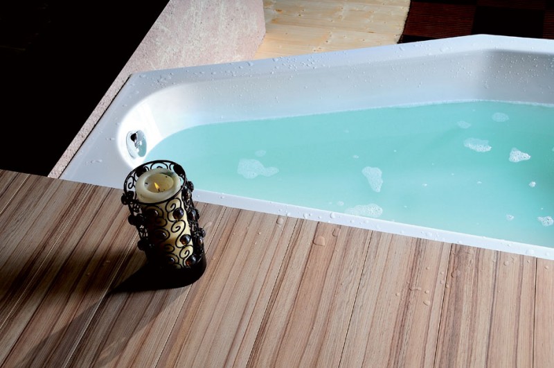 Polysan Tigra L wanna asymetryczna lewa 150x75 cm akryl biały 72928