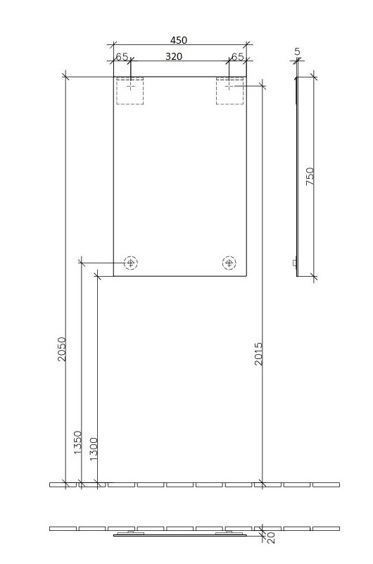 Villeroy&Boch More to see lustro 45 x 75 cm A3104500