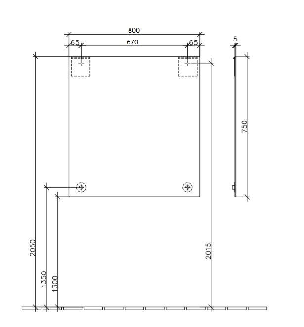 Villeroy&Boch More to see lustro 80 x 75 cm A3108000