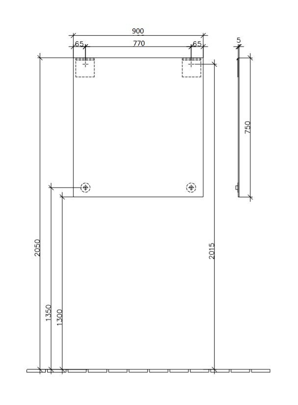 Villeroy&Boch More to see lustro 90 x 75 cm A3109000