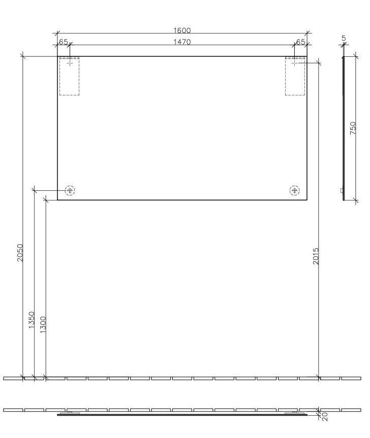 Villeroy&Boch More to see lustro 160 x 75 cm A3101600