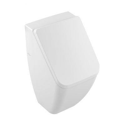 Villeroy&Boch Memento 2.0 pisuar z otworami na pokrywę DirectFlush Weiss Alpin biały 5504R101