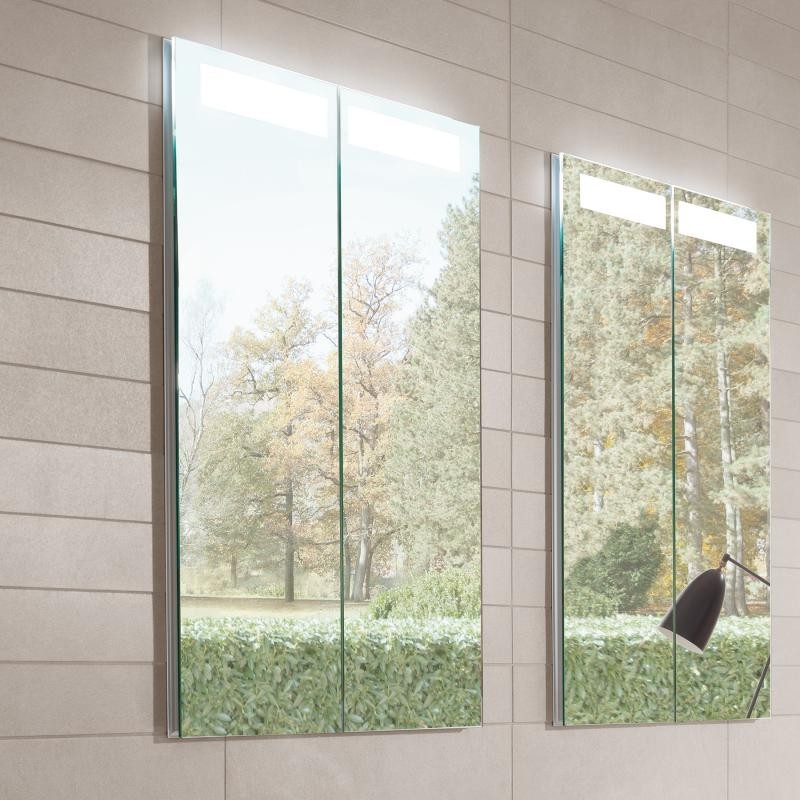 Villeroy&Boch My view in szafka z lustrem z oświetleniem LED do zabudowy 80x75 cm A4358000