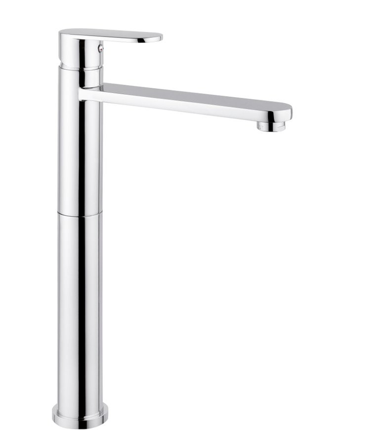 Sapho Dandy bateria umywalkowa wysoka bez korka chrom 5802L/S