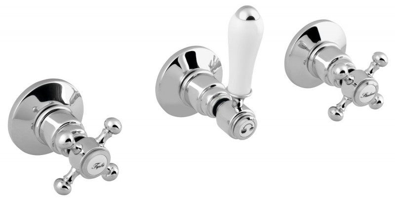 Sapho Antea bateria prysznicowa podtynkowa retro chrom SET305-101