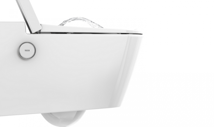 Tece TECEONE muszla wisząca bezkołnierzowa z funkcją bidetu 9700200