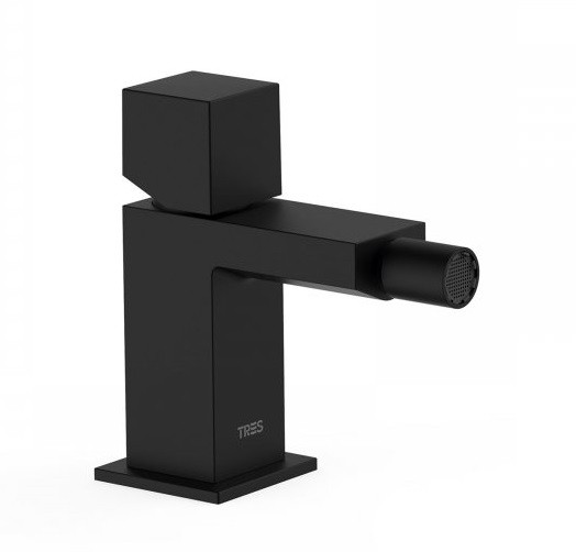 Tres Cuadro Colors bateria bidetowa czarny matowy 00712001NM