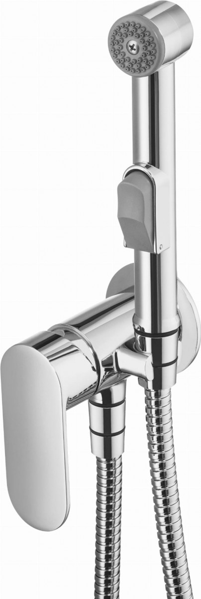 Deante Alpinia Bateria bidetowa podtynkowa ze słuchawką typu bidetta - chrom BGA034M