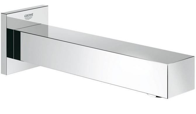 Grohe EuroCube zestaw podtynkowy 3-drożny wannowy z deszczownicą Hydroland 30x30 cm, słuchawką i wylewką kompletny 24094000WAN12