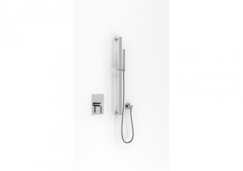 Kohlman Dexamo zestaw podtynkowy ze słuchawką chrom QW220DSP3