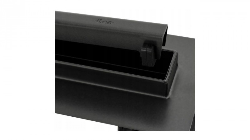 Rea NEO Slim Pro-900 Black odpływ liniowy niski 90 cm czarny REA-G8903