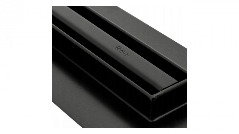 Rea NEO Slim Pro-900 Black odpływ liniowy niski 90 cm czarny REA-G8903