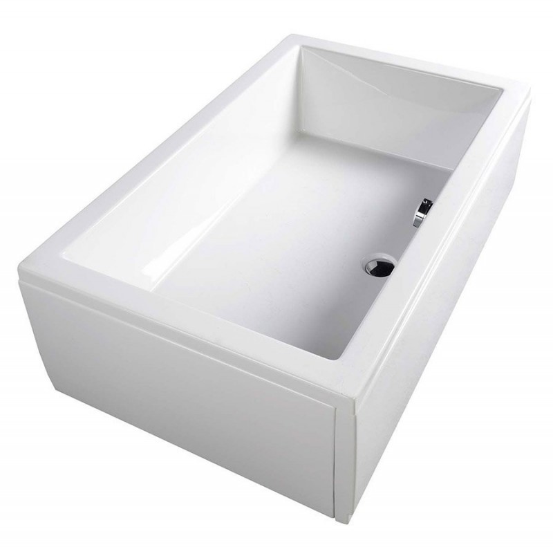 Sapho Deep brodzik prostokątny głęboki 130x75 cm akryl 72942