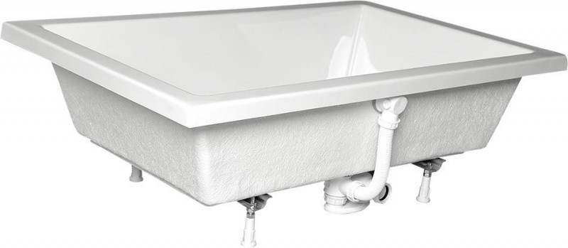 Sapho Deep brodzik prostokątny głęboki 100x90 cm akryl 72340