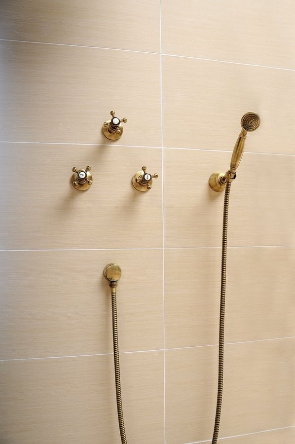 Sapho Antea zawór podtynkowy woda zimna retro brąz szczotkowany 3056C