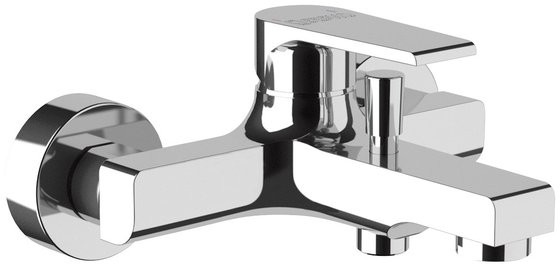 Sapho Kai bateria wannowa natynkowa chrom KA10