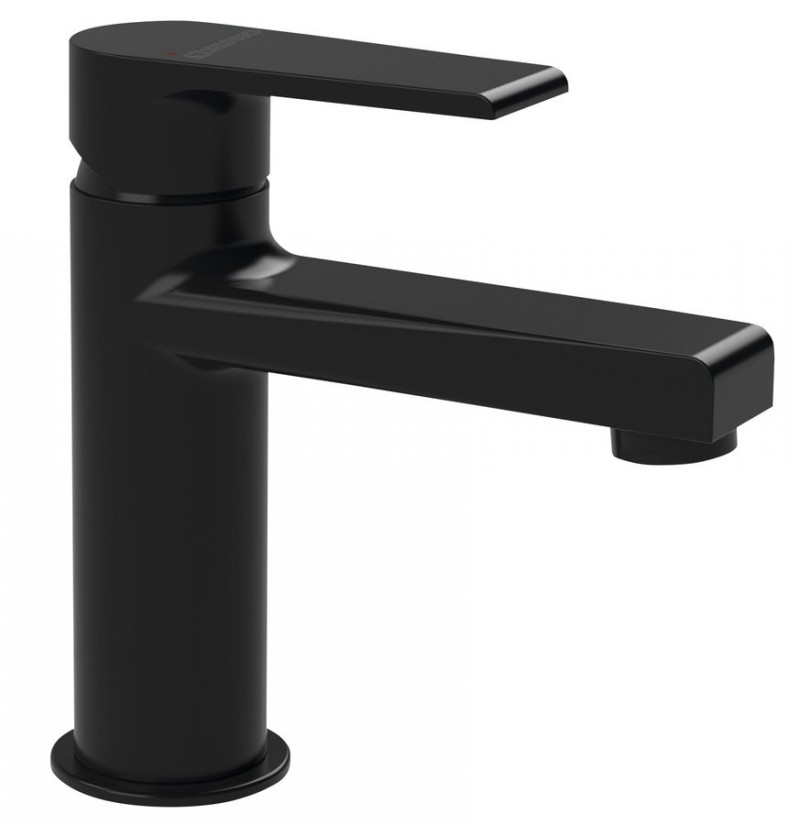 Sapho Kai bateria umywalkowa bez korka czarny mat KA02/15