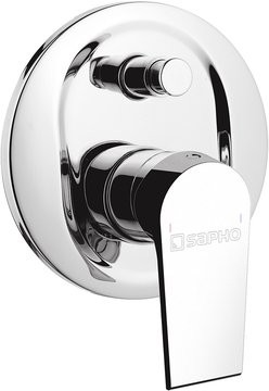 Sapho Kai bateria prysznicowa podtynkowa 2 funkcyjna chrom KA42