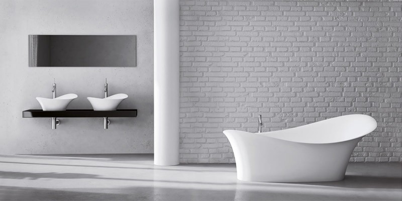 Marmorin Alice II umywalka nablatowa asymetryczna 67x39 cm Mineralicast P_U_002_02_0672