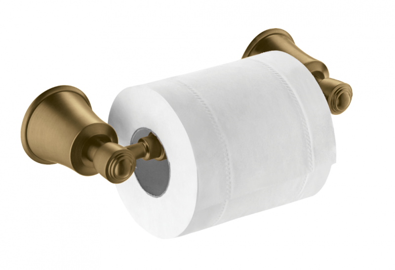 Omnires Art Line uchwyt na papier brąz antyczny AL53510BR