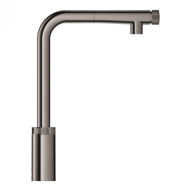 Grohe Minta SmartControl bateria kuchenna zlewozmywakowa z wyciąganą wylewką hard graphite 31613A00