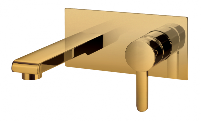 Omnires Darling bateria umywalkowa podtynkowa złoty DA5015GL
