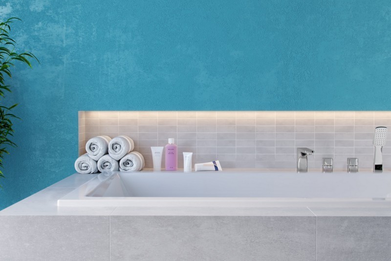 Excellent Wave Slim wanna prostokątna 160x80 biała WAEX.WAV160.80WHS