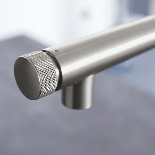 Grohe Minta SmartControl bateria kuchenna zlewozmywakowa z wyciąganą wylewką hard graphite 31613A00