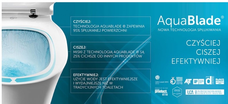 TECE + Ideal Standard Tesi Aquablade - zestaw 5w1 - kompletny stelaż + muszla + deska wolnoopadająca